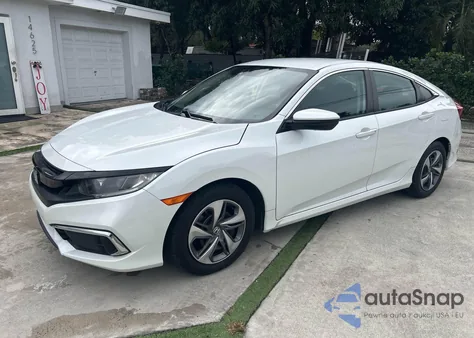 2020 Honda Civic Lx from USA, damaged, VIN 2HGFC2F62LH580944
